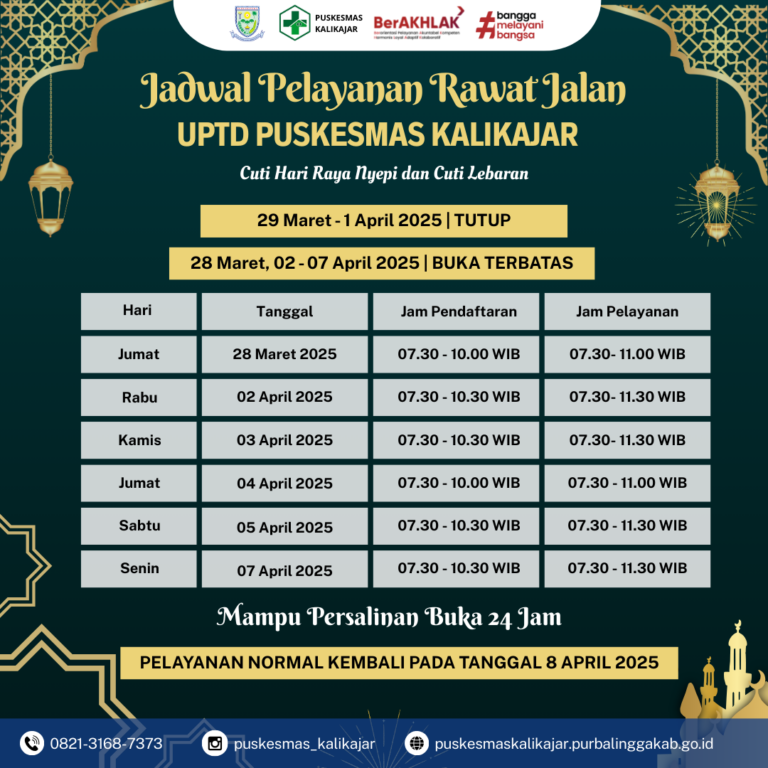 Jadwal Pelayanan Rawat Jalan